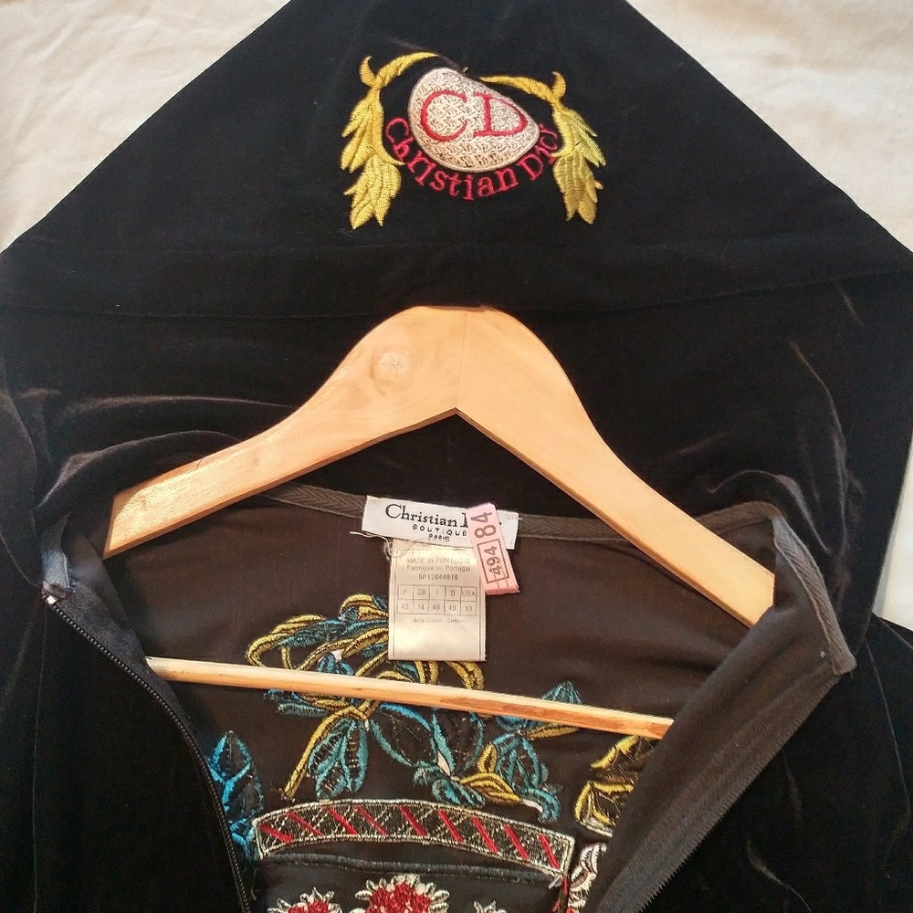 SOLD🔥Rare🔥Christian Dior embroidery jacket - Picture 7 of 8